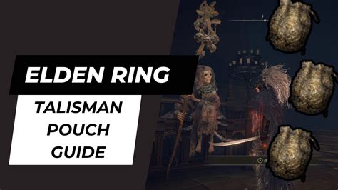 elden ring how to use talismans pouch.